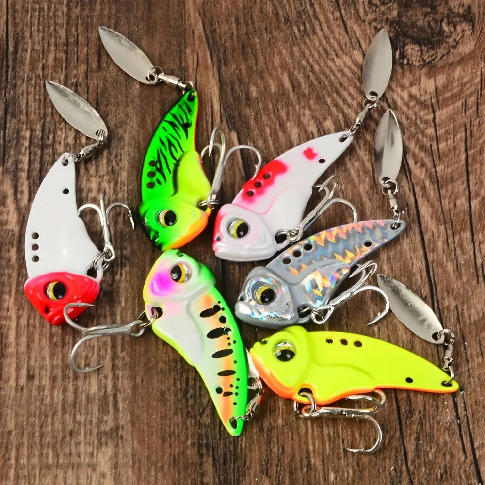 Leurre De Pêche Métal VIB 6 Pièces — photo 5