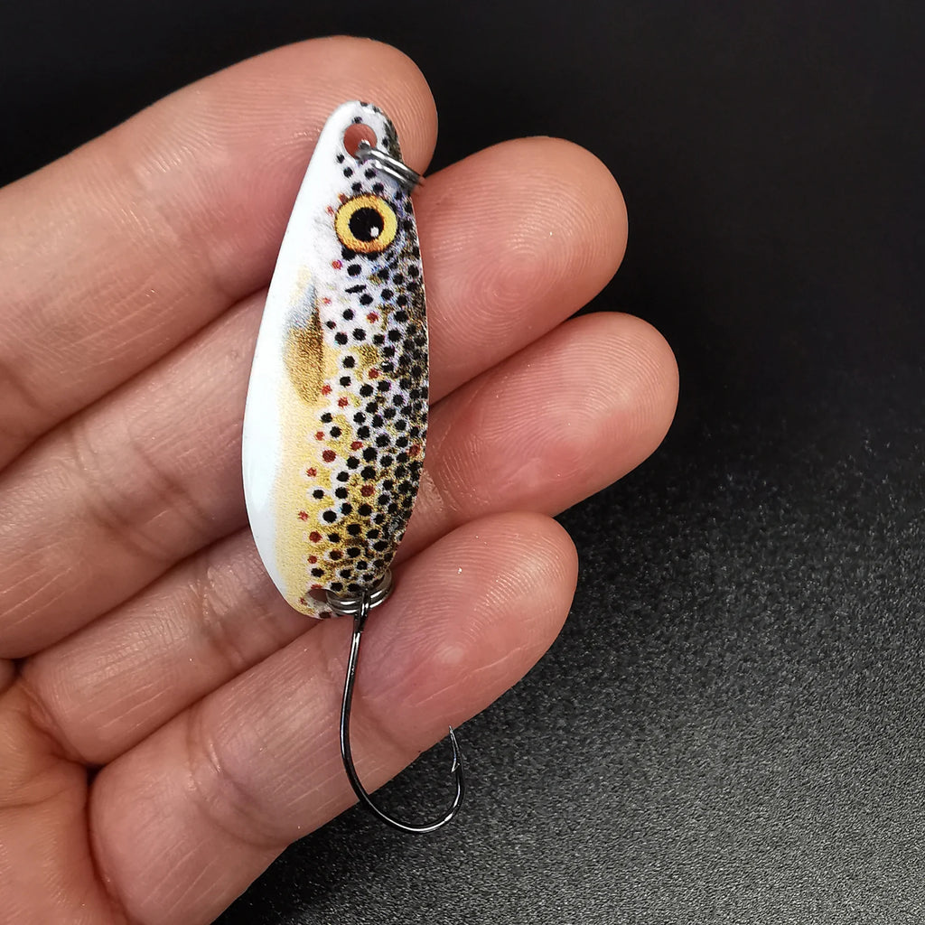 Leurre De Pêche Spinner En Métal 5 G — Leurre Poisson Truite 1 Pièce, photo 11
