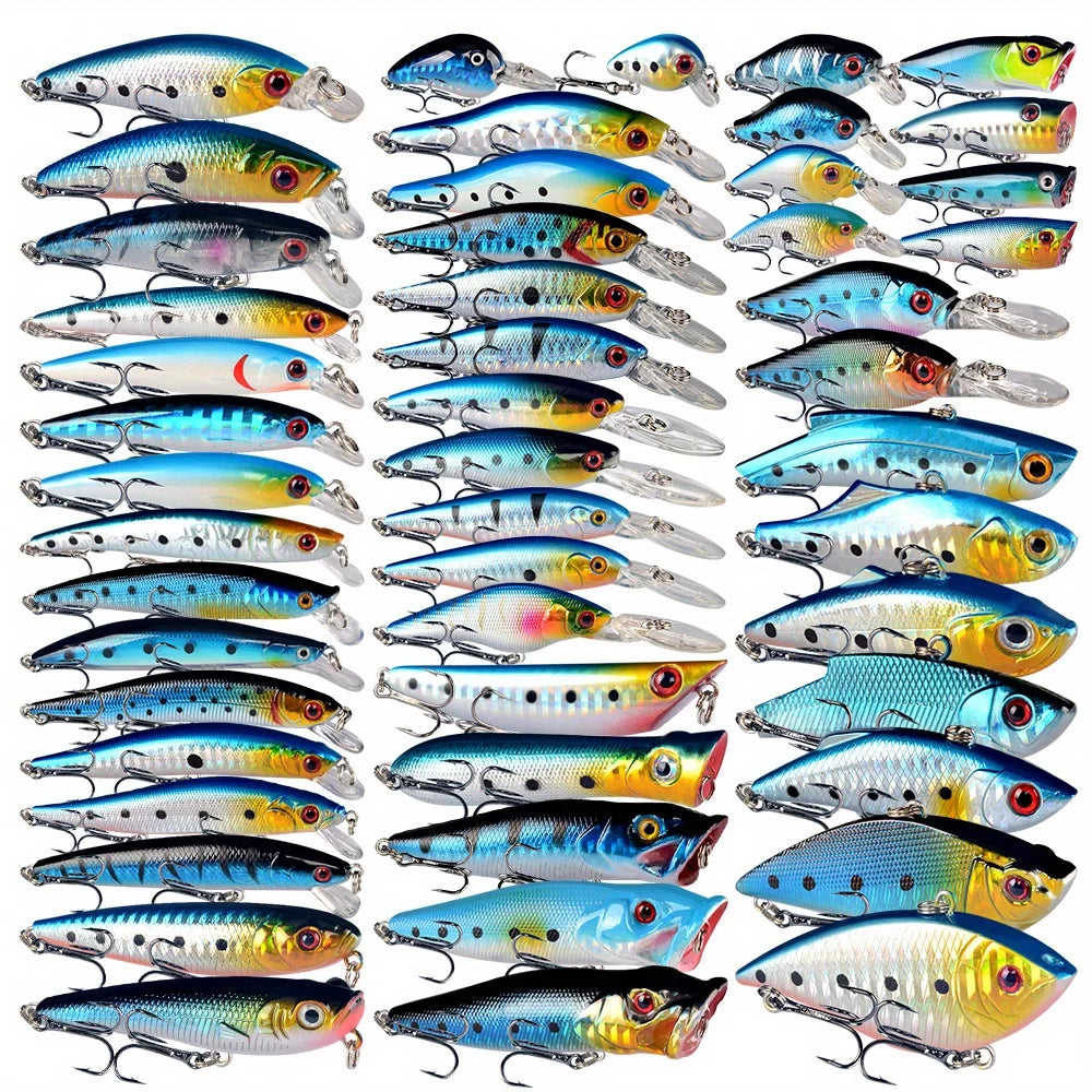 Leurre de Pêche Vairon Bleu en ABS — photo 10