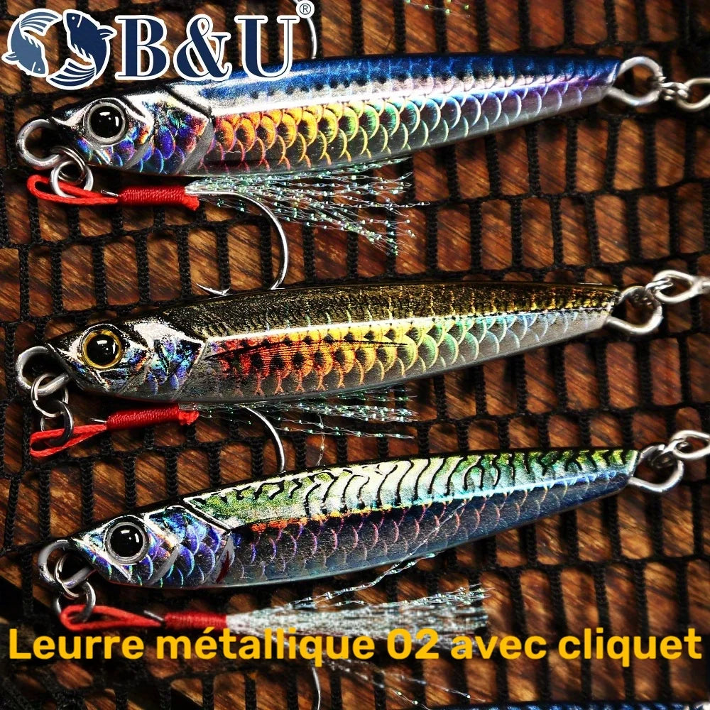 Leurre Métallique Rattle Jig pour Pêche en Mer — photo 5