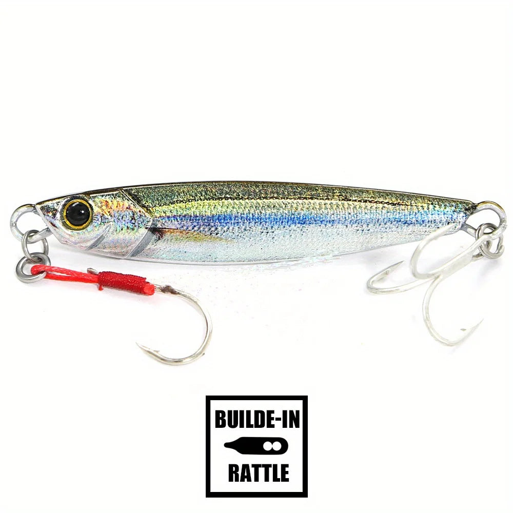 Leurre Métallique Rattle Jig pour Pêche en Mer — illustration 2 Image