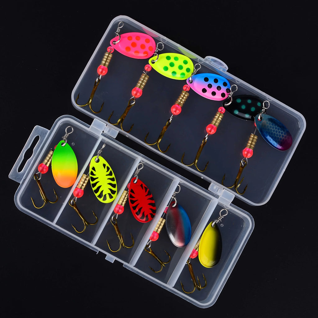 Leurre Métallique Spinner Spoonbait pour Brochet