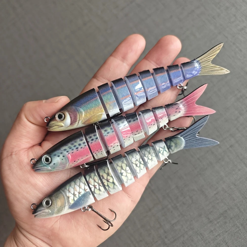 Leurre Minnow Coulant Multi-Segments 13,5 Cm