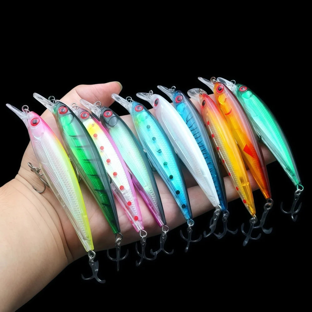 Leurre Minnow Flottant 10,5 Cm pour Pêche — photo 6