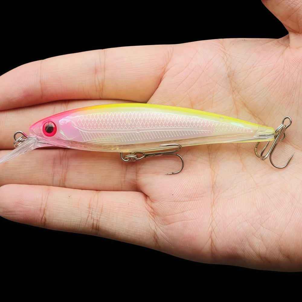 Leurre Minnow Flottant 10,5 Cm pour Pêche — photo 10