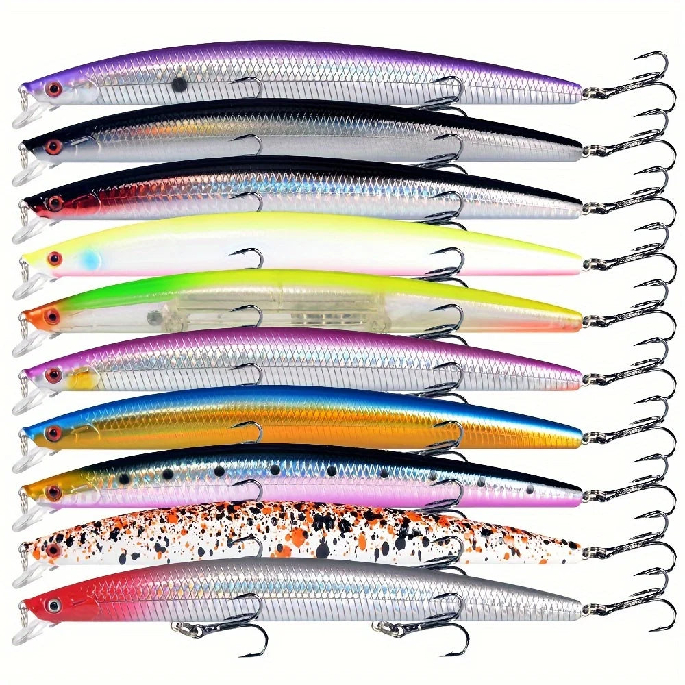 Leurre Minnow Flottant Dur pour Pêche