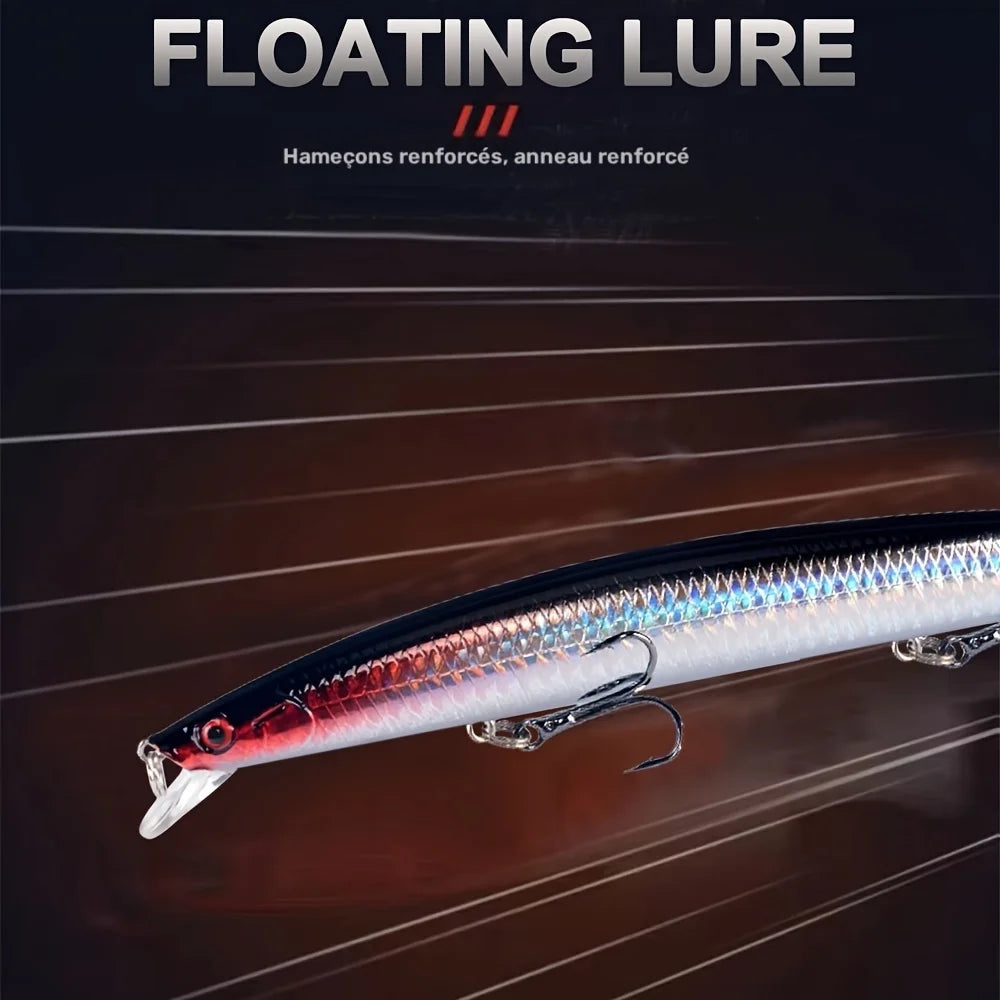 Leurre Minnow Flottant Dur pour Pêche — photo 5