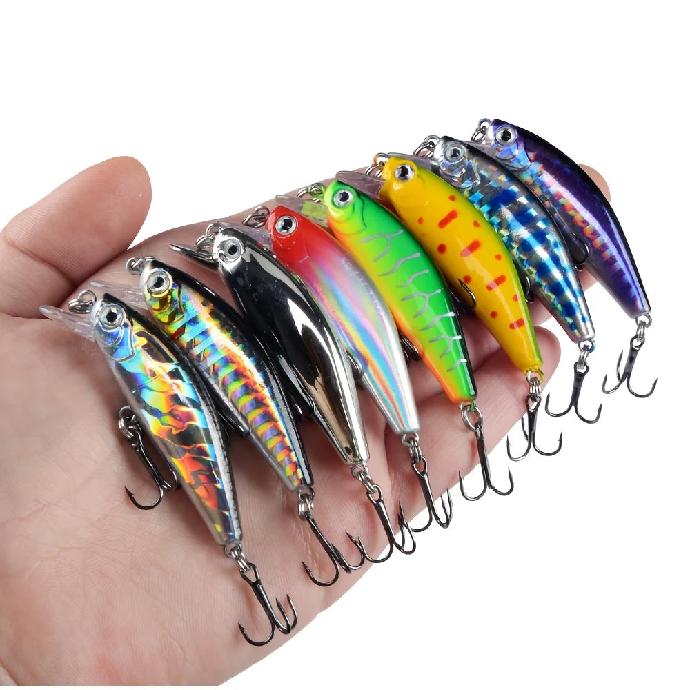 Leurre Minnow Jerkbait Wobbler pour Pêche