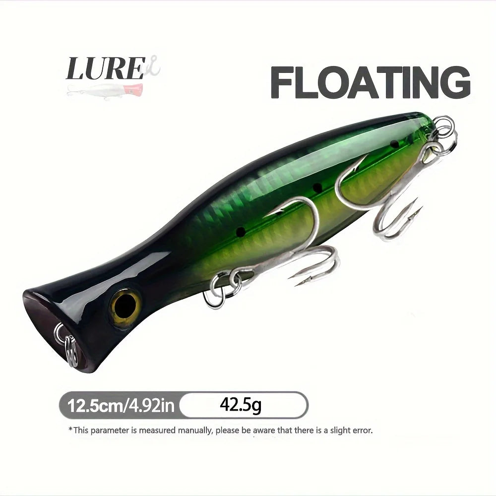 Leurre Popper De Surface Pour Pêche En Mer