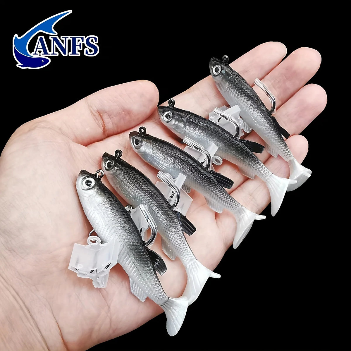 Leurre Souple de Pêche 5 Pièces 8 cm en PVC — photo 2