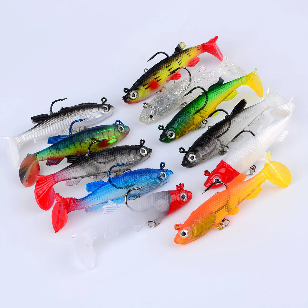 Leurre Souple en Silicone pour Pêche