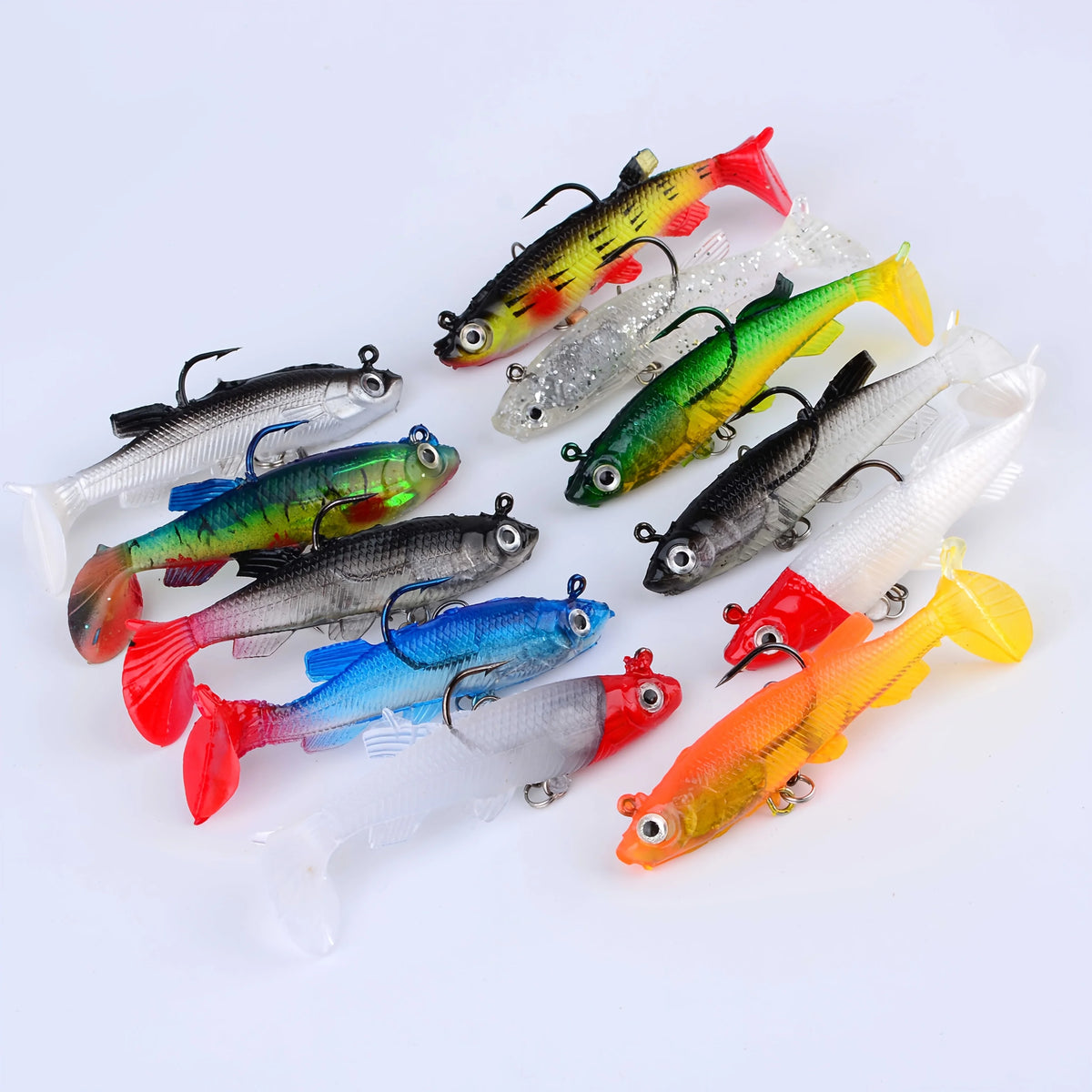 Leurre Souple en Silicone pour Pêche