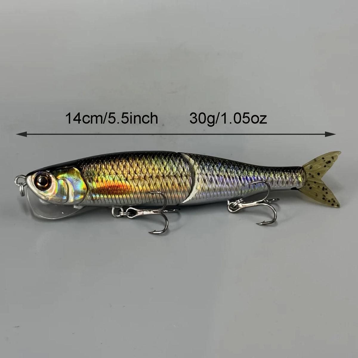 Leurre Swimbait 14 Cm 30 G à Queue Souple — photo 5
