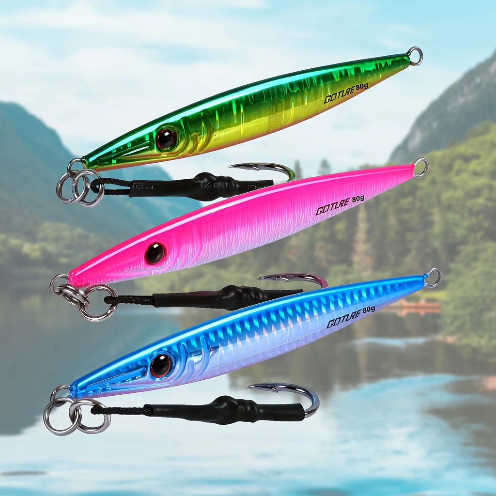 Leurre Vertical en Plomb pour Pêche en Mer — Vert 80 g, photo 8