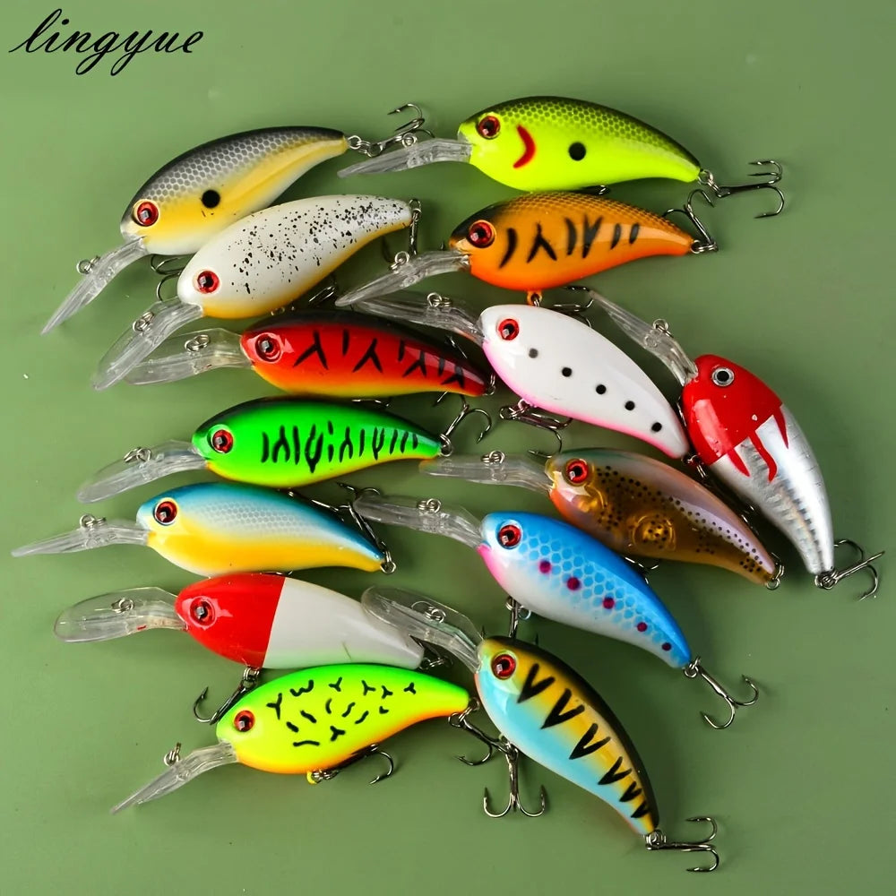 Leurres Crankbait 14 Pièces Pour Pêche — photo 5