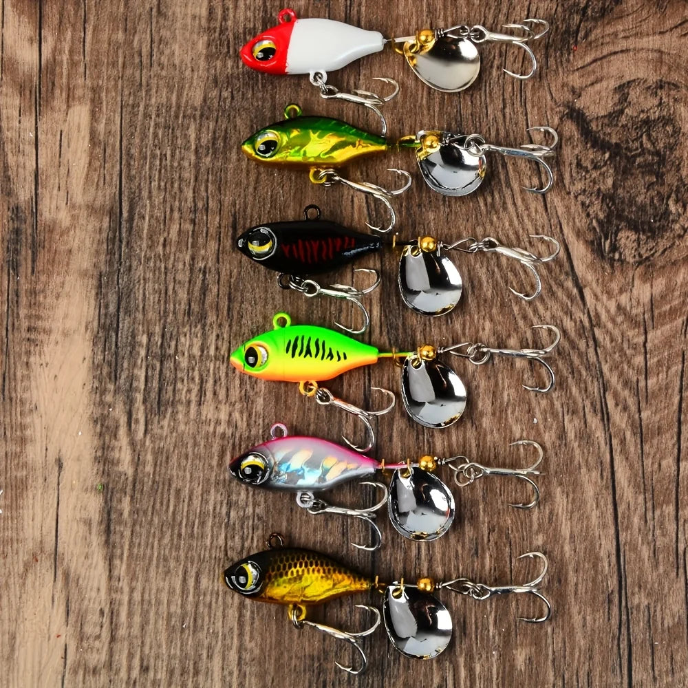 Leurres de Pêche à Vibrations Longues avec Queue en Épingle — photo 2