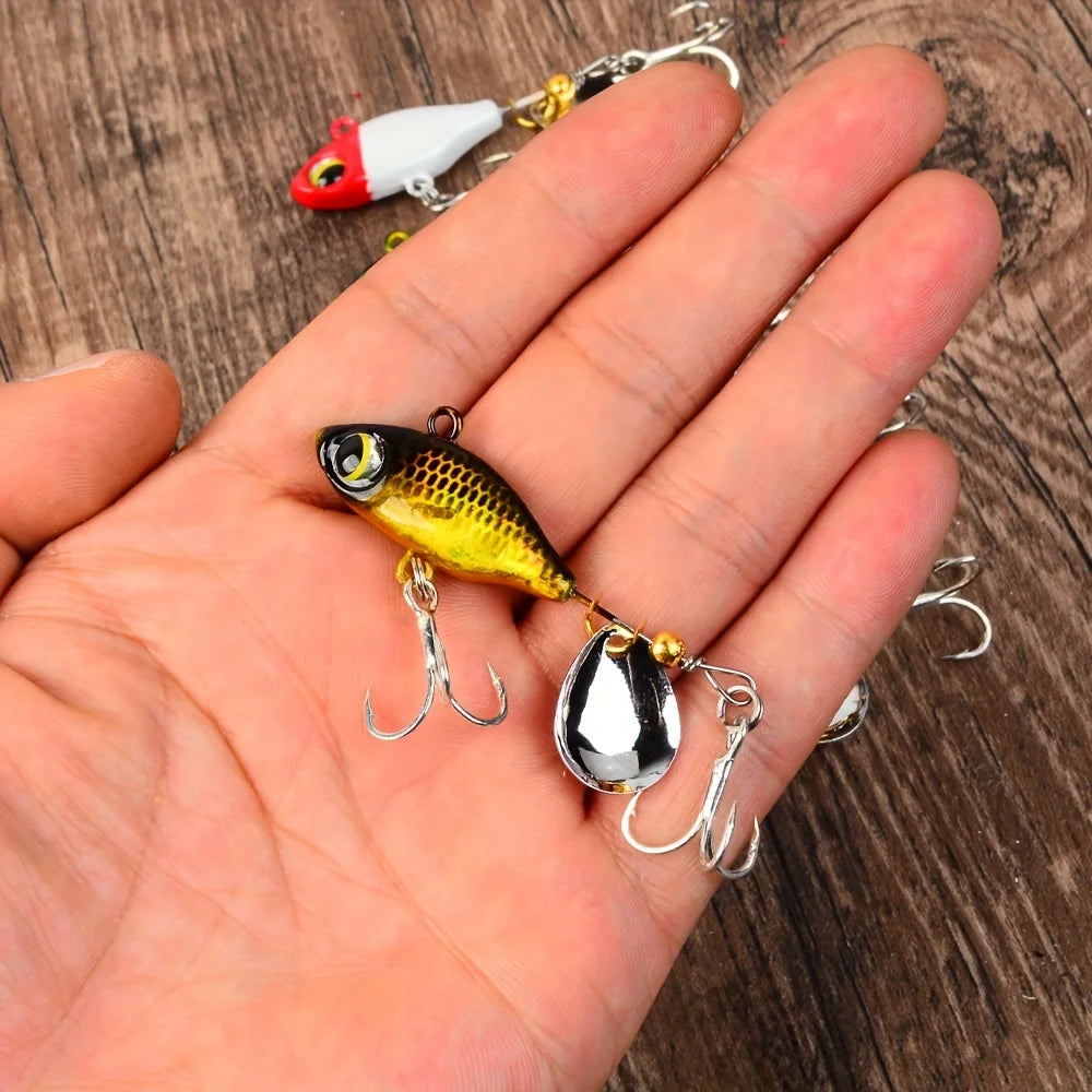 Leurres de Pêche à Vibrations Longues avec Queue en Épingle — photo 3
