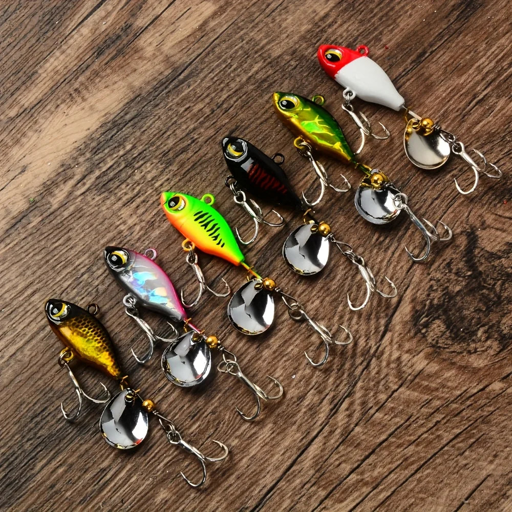 Leurres de Pêche à Vibrations Longues avec Queue en Épingle — photo 7
