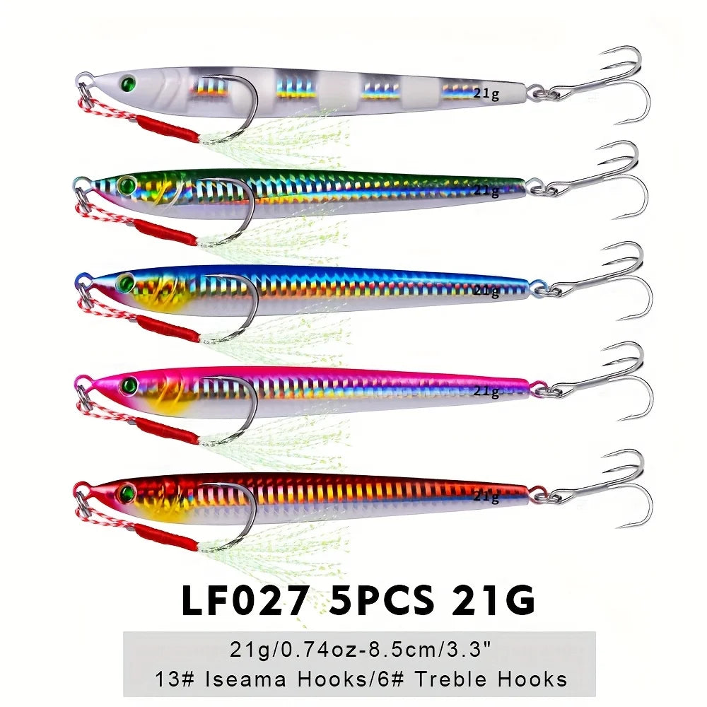 Leurres de Pêche avec Hameçons Assistés et Yeux 3D — photo 13