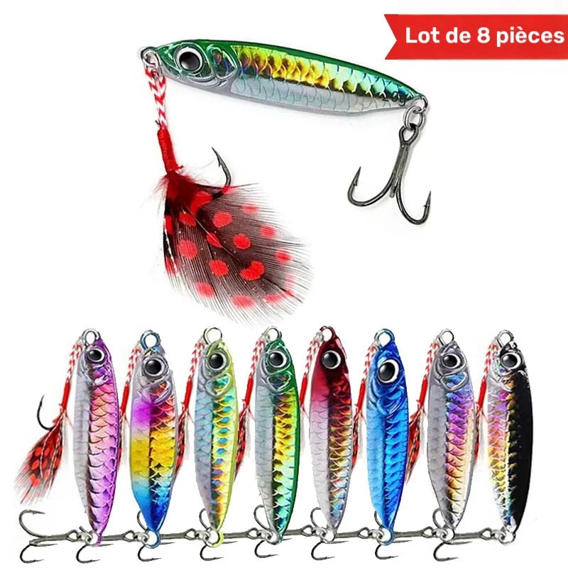 Leurres De Pêche En Métal Pour Eau Salée — photo 2