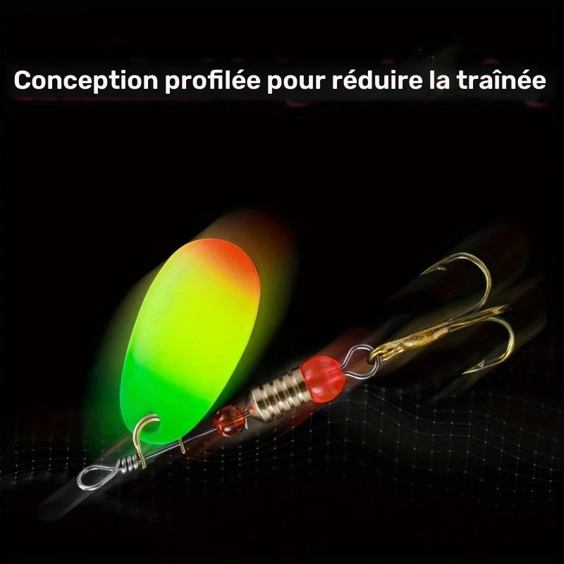 Leurres de Pêche Métal Pailleté pour Truite — photo 4