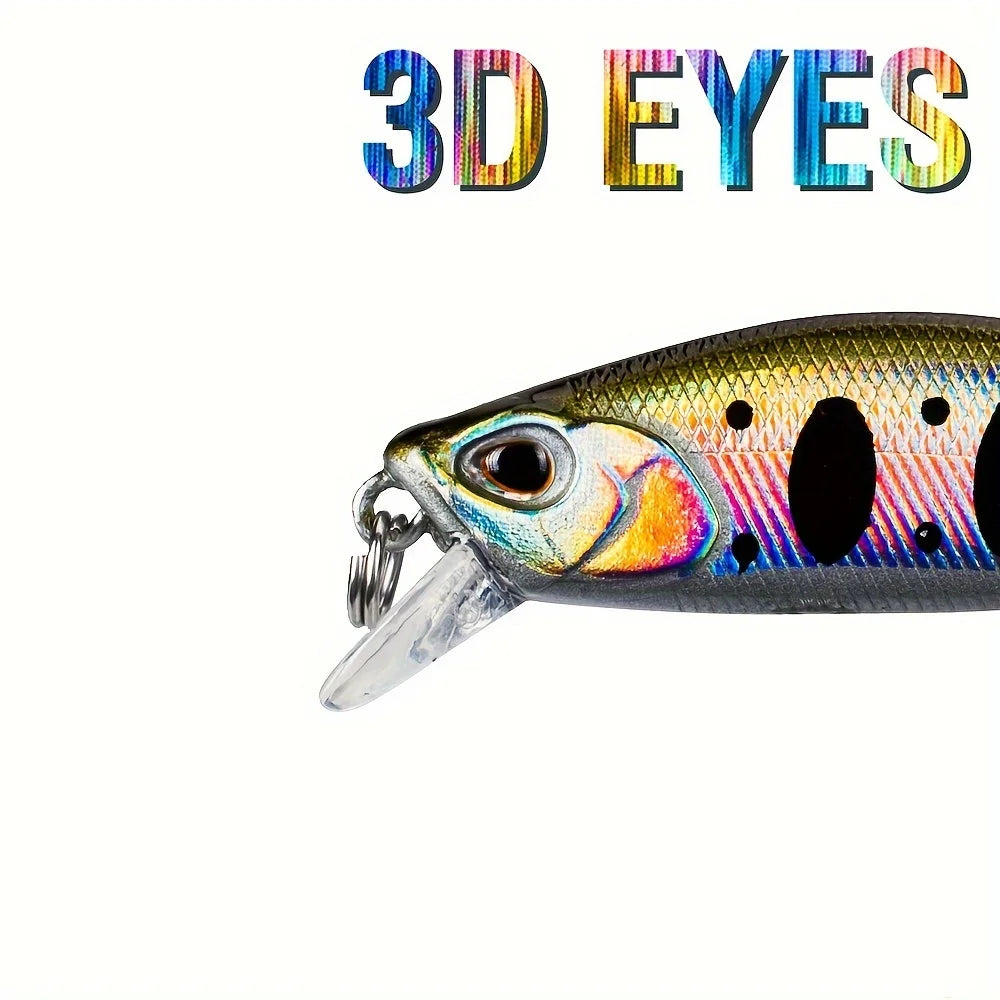 Leurres De Pêche Minnow 5,5 Cm 10 Pièces — photo 11