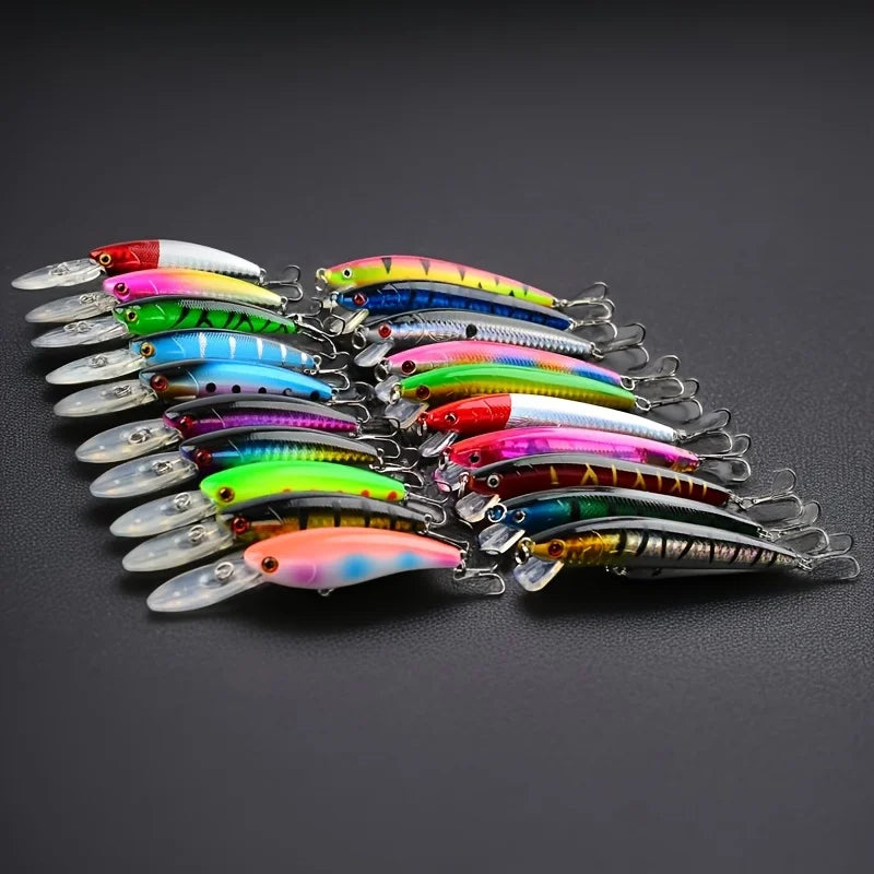 Leurres de Pêche Minnow en Plastique 20 Pièces — photo 4
