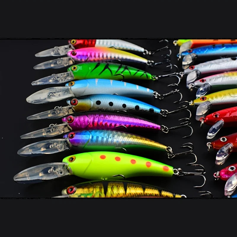 Leurres de Pêche Minnow en Plastique 20 Pièces — photo 8