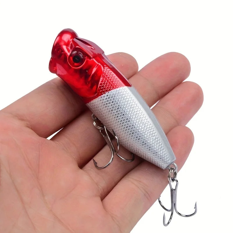 Leurres Popper Topwater 6,5 Cm 12 G Lot De 5 — photo 10