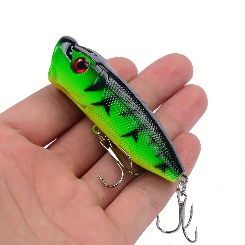 Leurres Popper Topwater 6,5 Cm 12 G Lot De 5 — illustration 1 Image