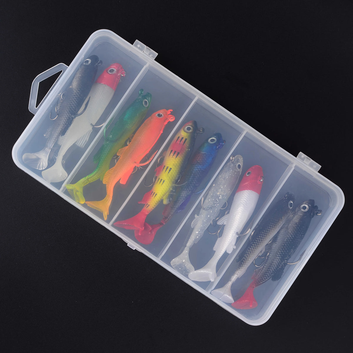 Leurres Souples de Pêche en Silicone 10 Pièces — photo 5