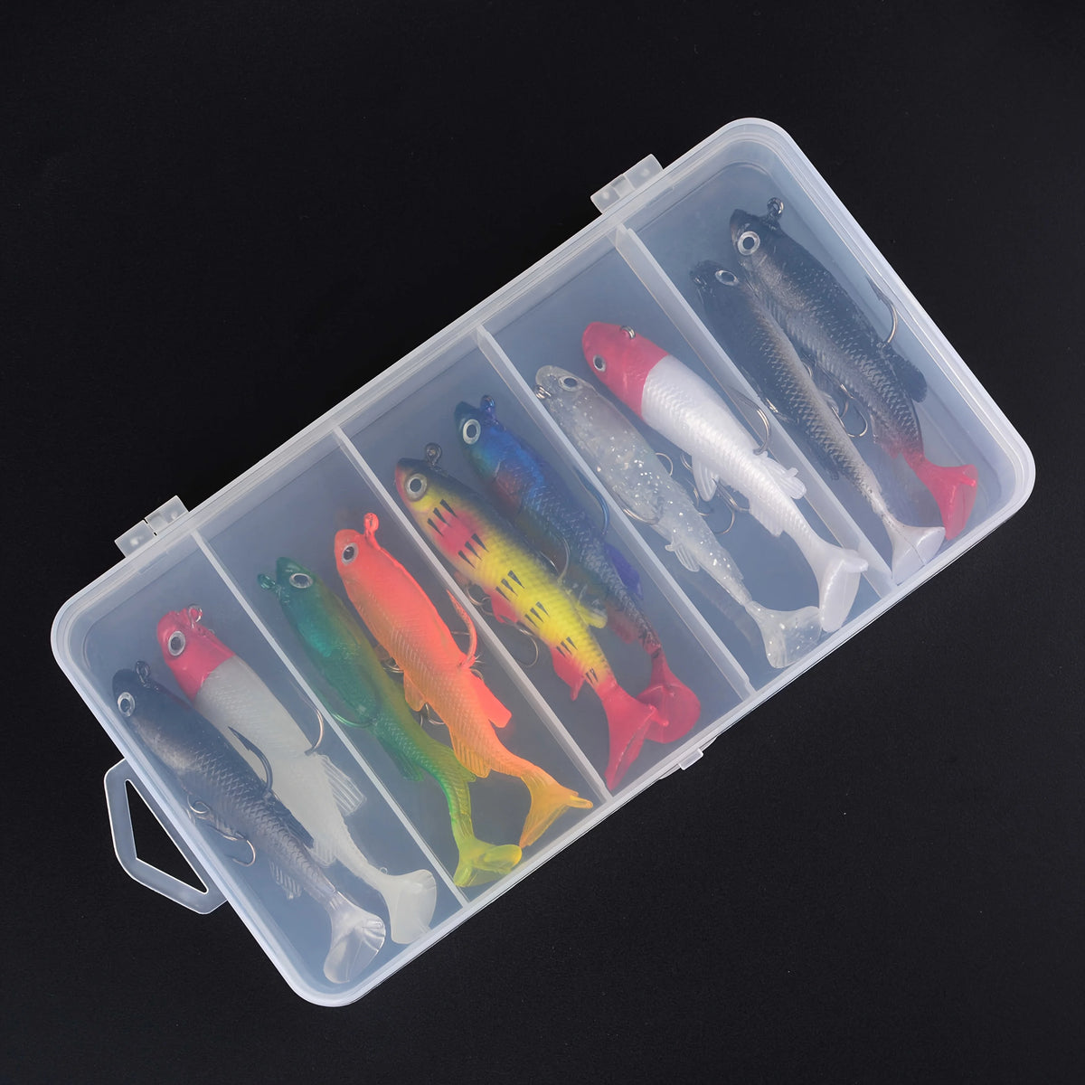 Leurres Souples de Pêche en Silicone 10 Pièces — photo 9
