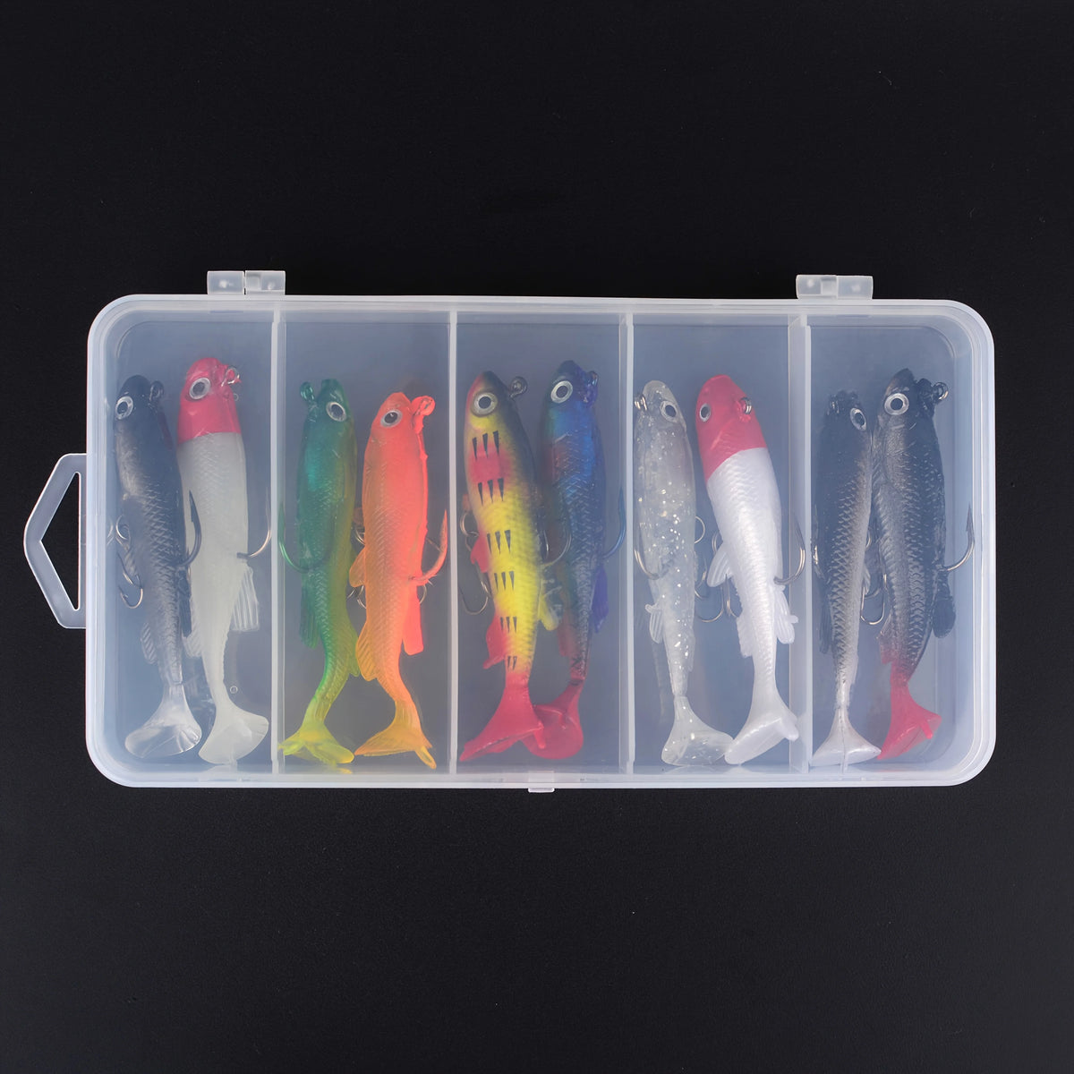 Leurres Souples de Pêche en Silicone 10 Pièces — photo 10