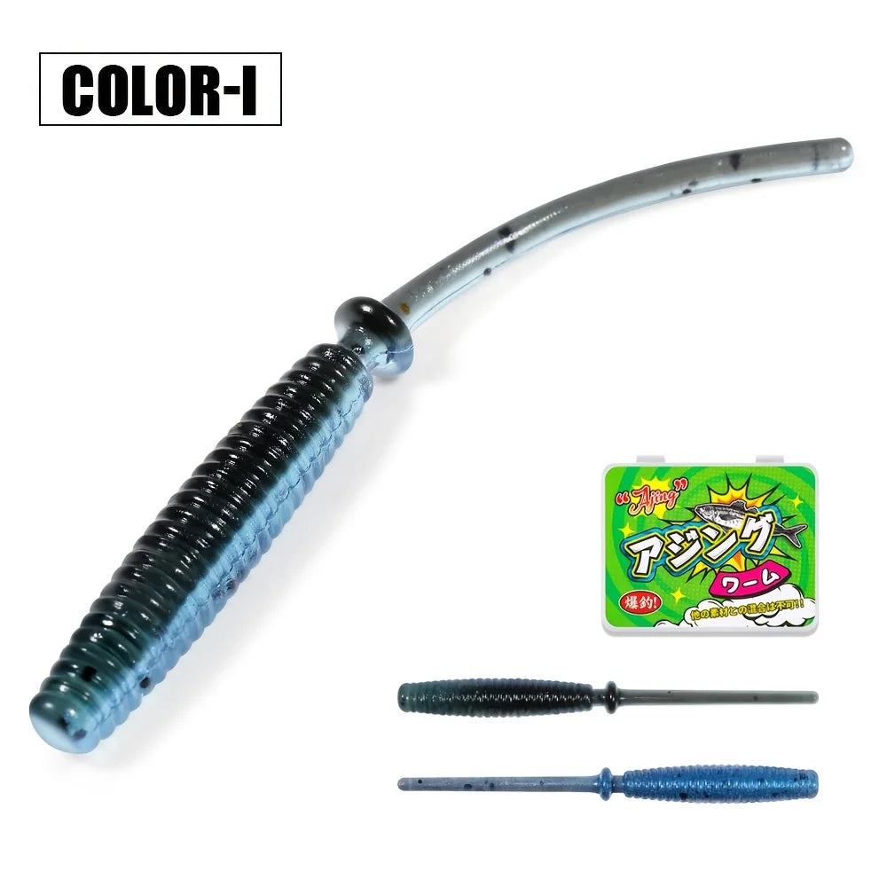 Leurres Souples Flottants Micro Finesse 4,3 Cm — Bleu Foncé Points Noirs, photo 14