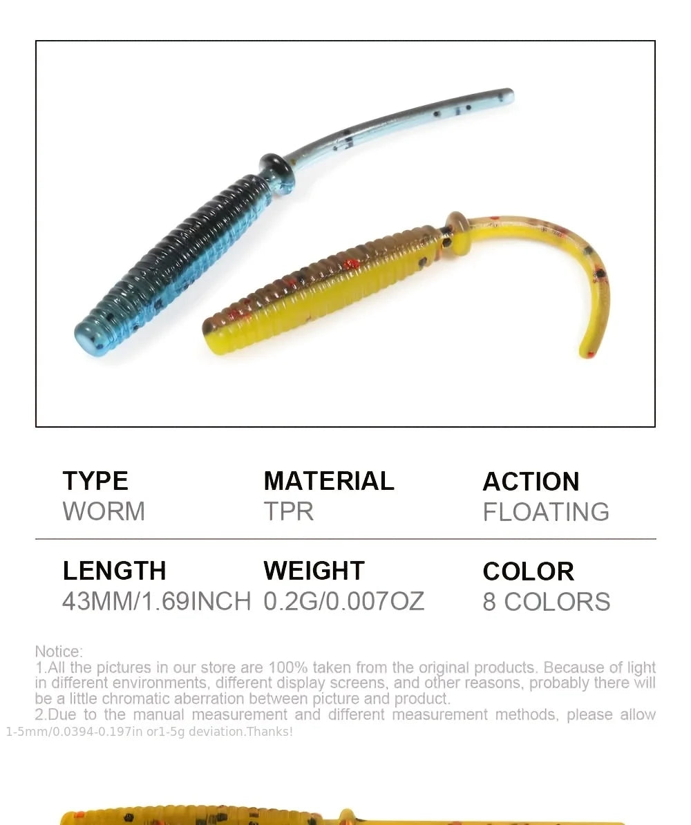 Leurres Souples Flottants Micro Finesse 4,3 Cm — photo 15