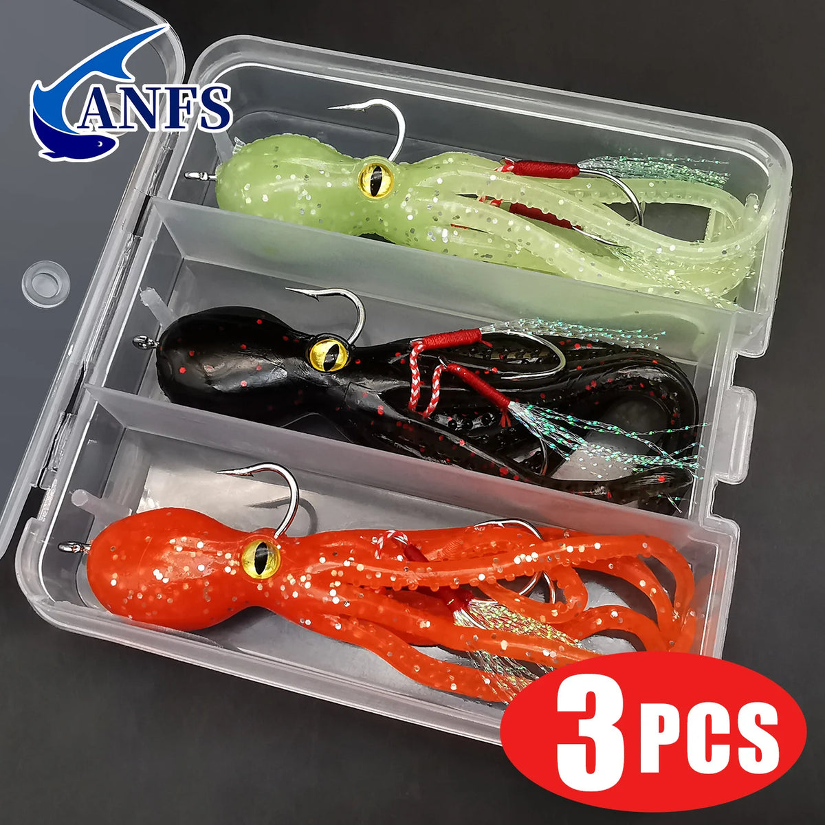 Leurres Souples Octopus pour Pêche en Fond