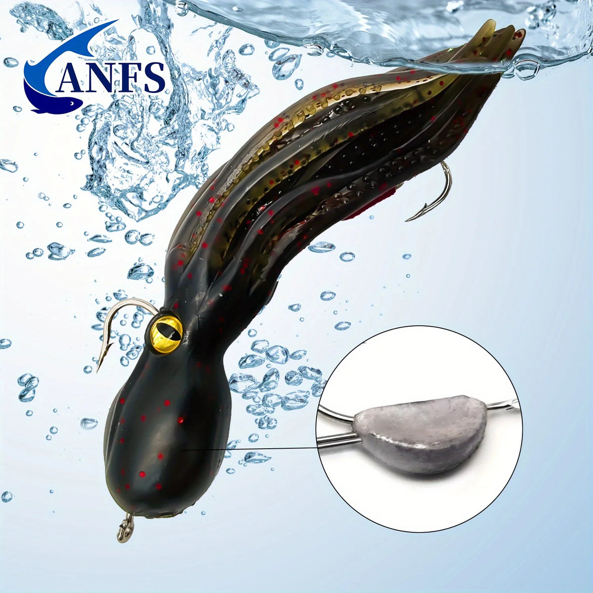 Leurres Souples Octopus pour Pêche en Fond — illustration 3 Image