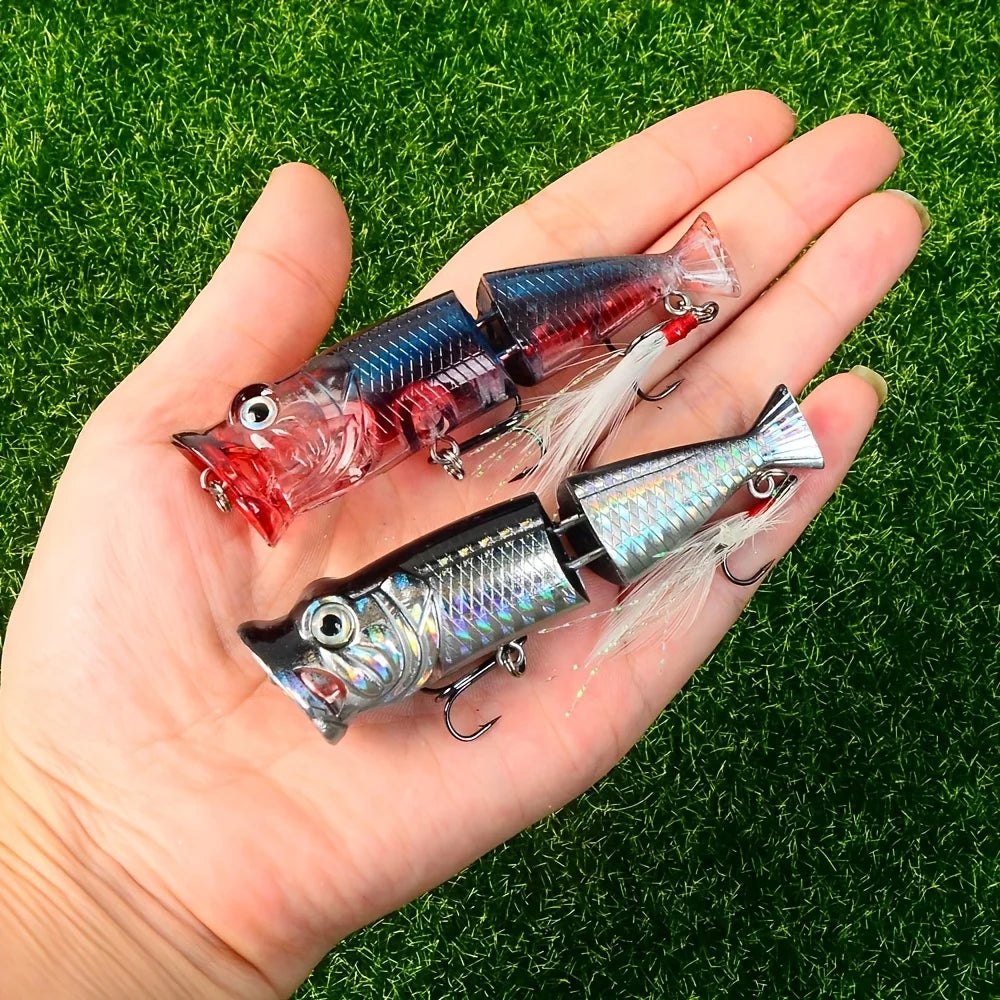 Leurres Surface Popper Multicolores pour Pêche — photo 4