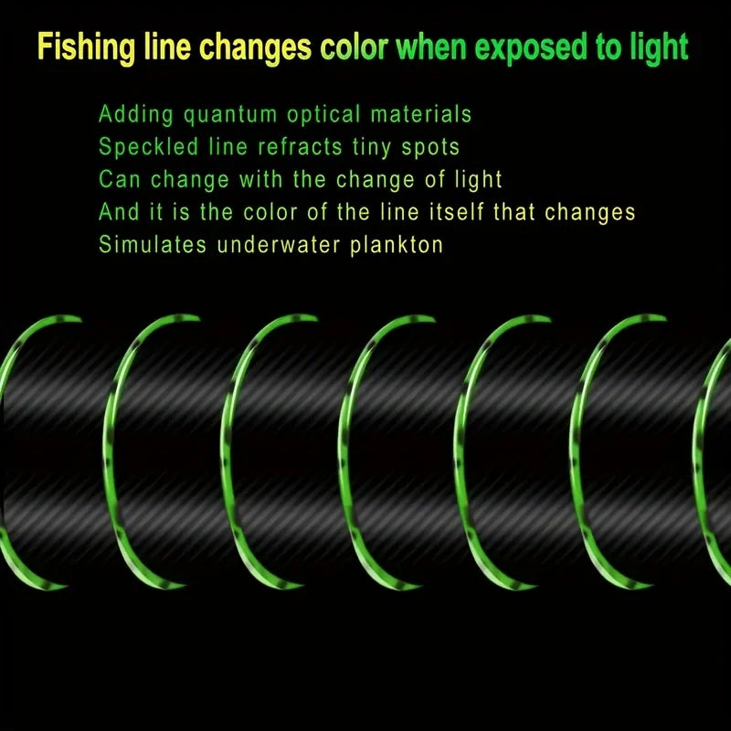 Ligne De Pêche Fluorocarbone Tachetée Super Résistante — photo 4
