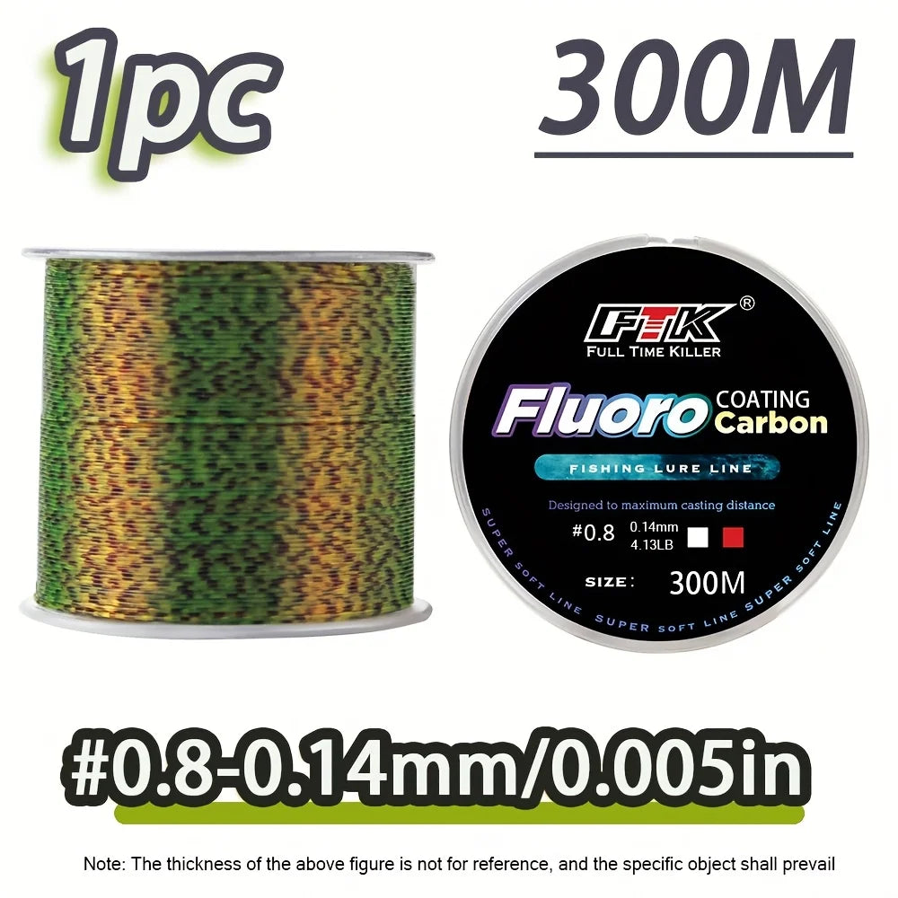 Ligne De Pêche Fluorocarbone Tachetée Super Résistante — photo 8