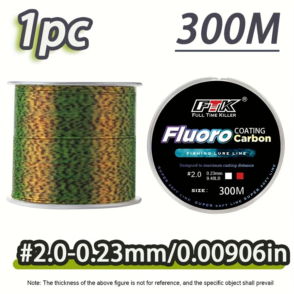 Ligne De Pêche Fluorocarbone Tachetée Super Résistante — photo 11