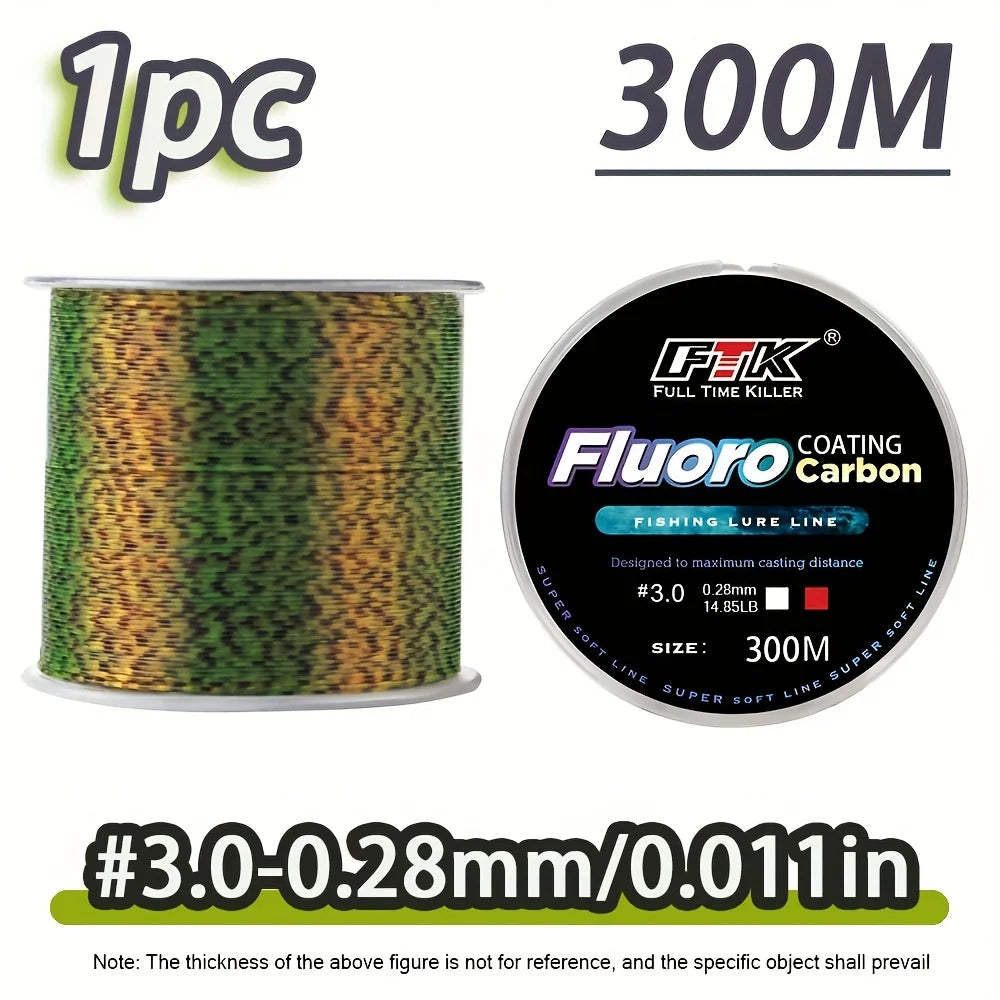 Ligne De Pêche Fluorocarbone Tachetée Super Résistante — photo 13