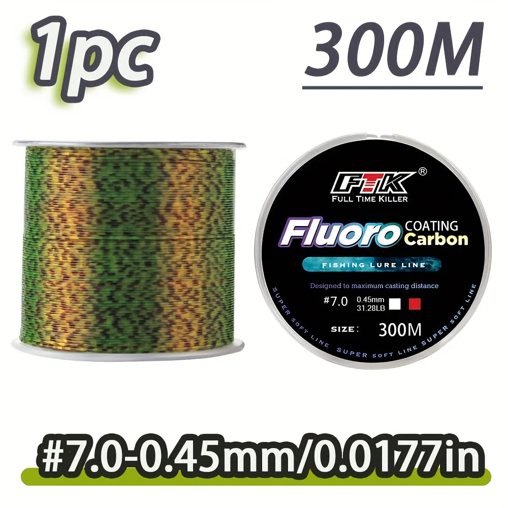 Ligne De Pêche Fluorocarbone Tachetée Super Résistante — photo 17