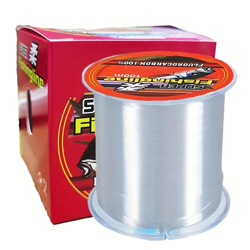 Ligne de Pêche Fluorocarbone Transparente 500 M