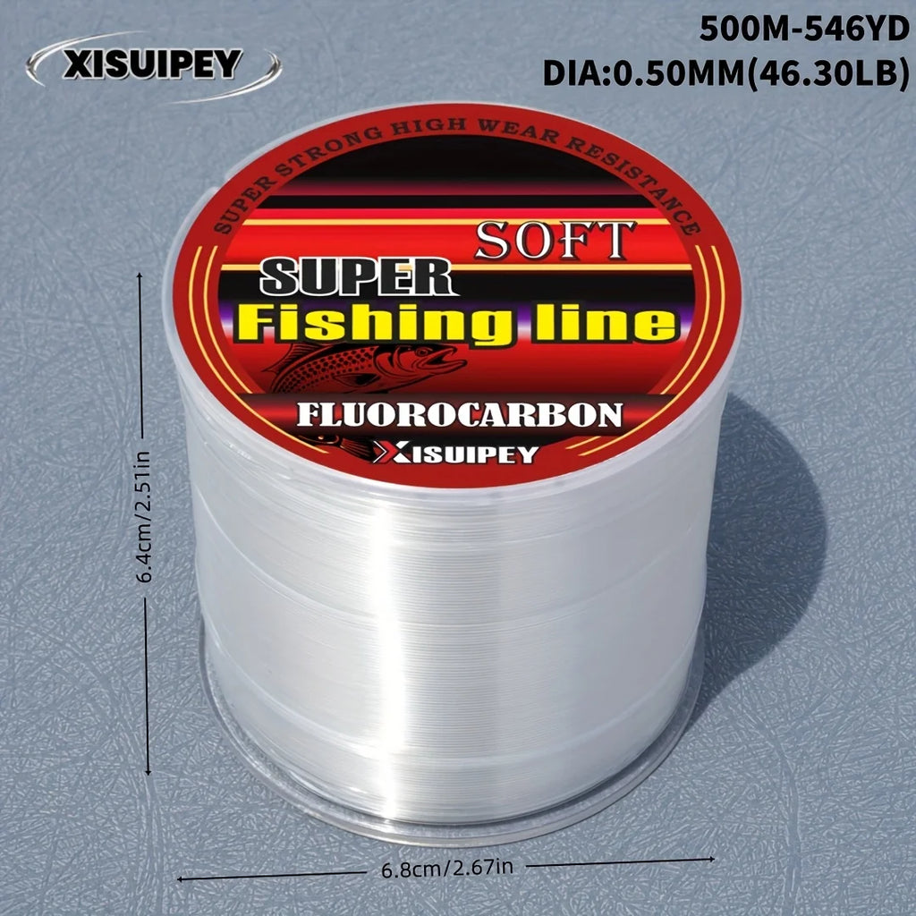 Ligne de Pêche Nylon Transparente Résistante — Diamètre 0,50 mm (21,0 kg), photo 14