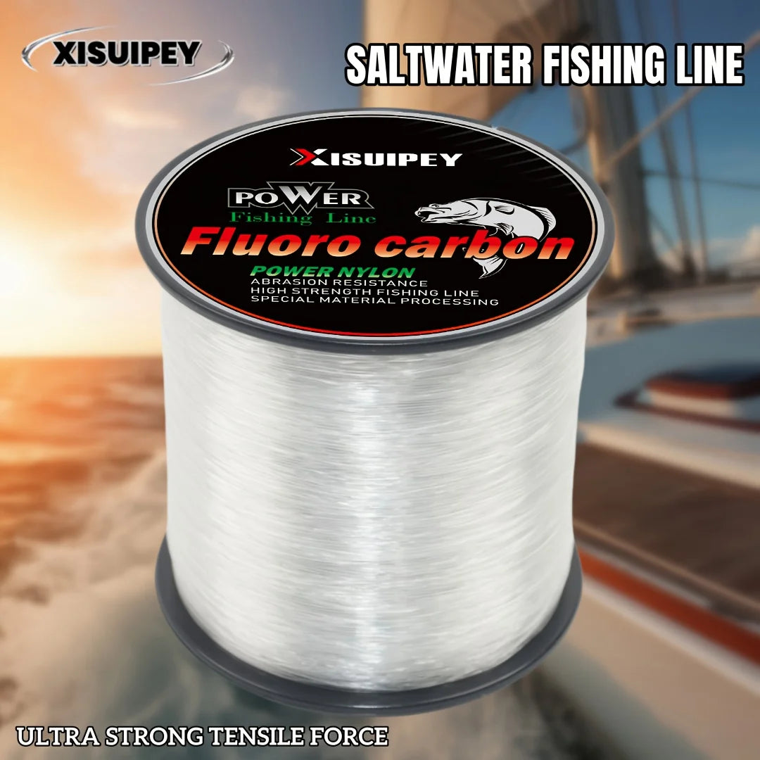 Ligne De Pêche Transparente En Nylon Fluorocarbone