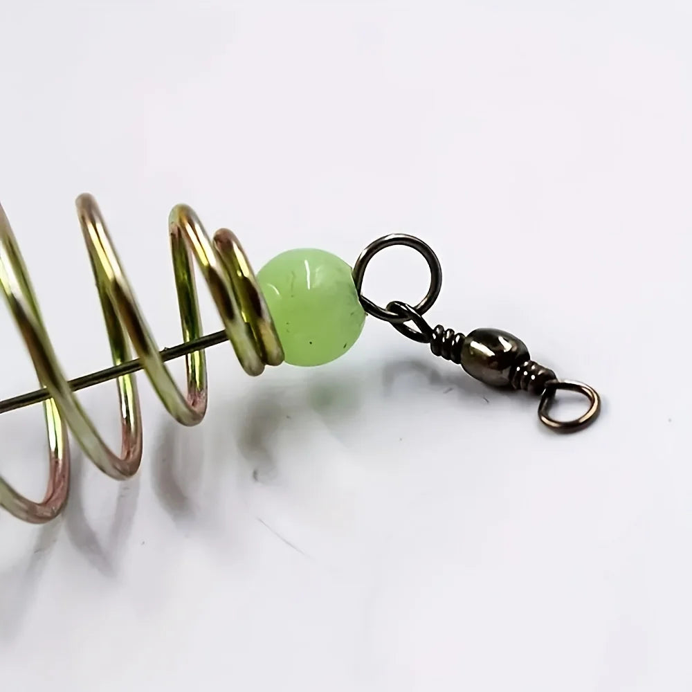 Lot De 10 Cages À Ressort Porte-Appâts En Acier Inoxydable — illustration 1 Image