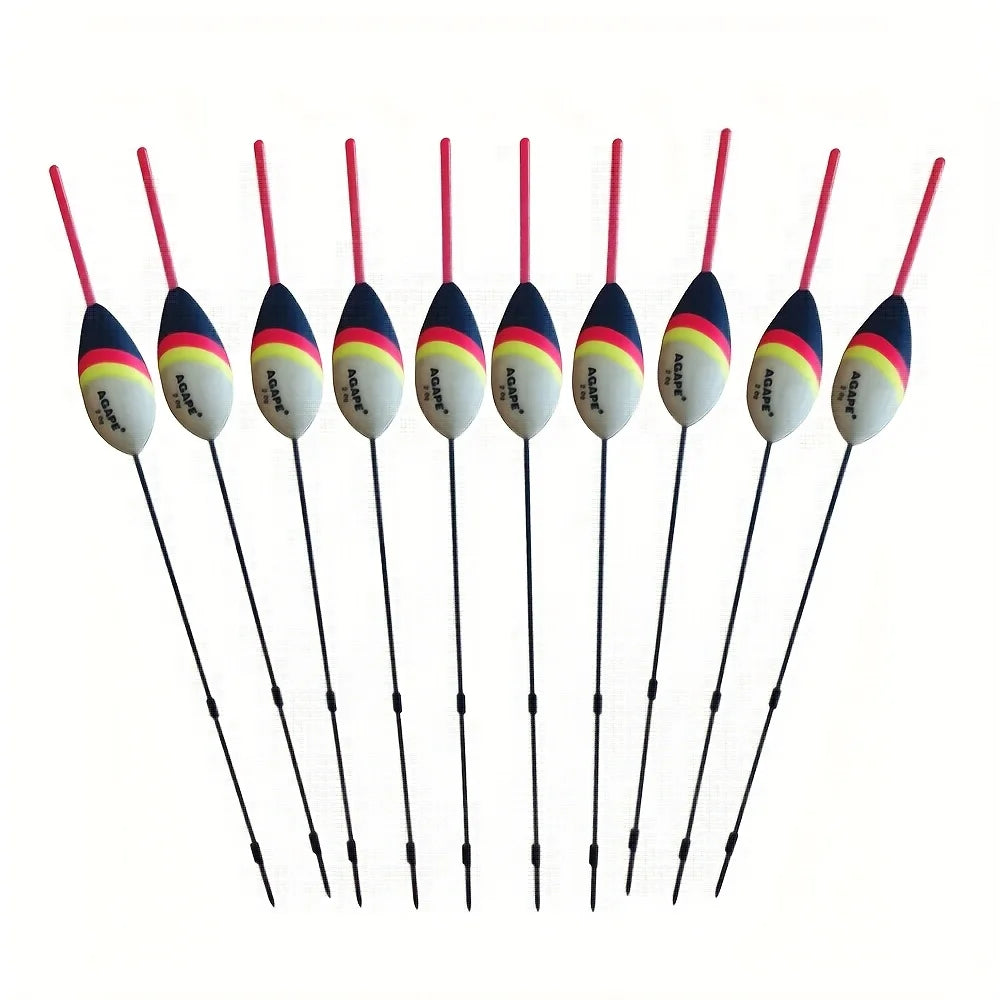 Lot De 10 Flotteurs En Balsa Pour Pêche — 2,0 g 10 Pièces