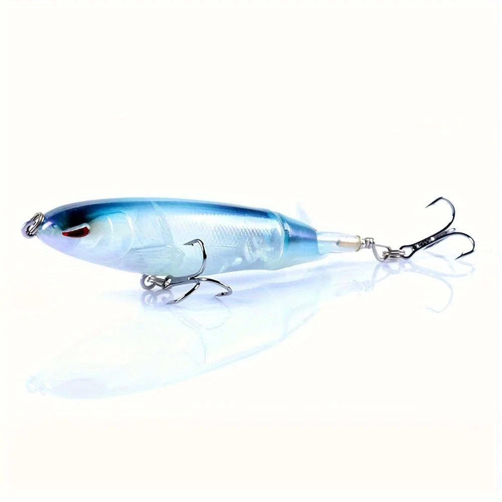 Lot De 10 Leurres De Pêche Popper À Queue Rotative — photo 15