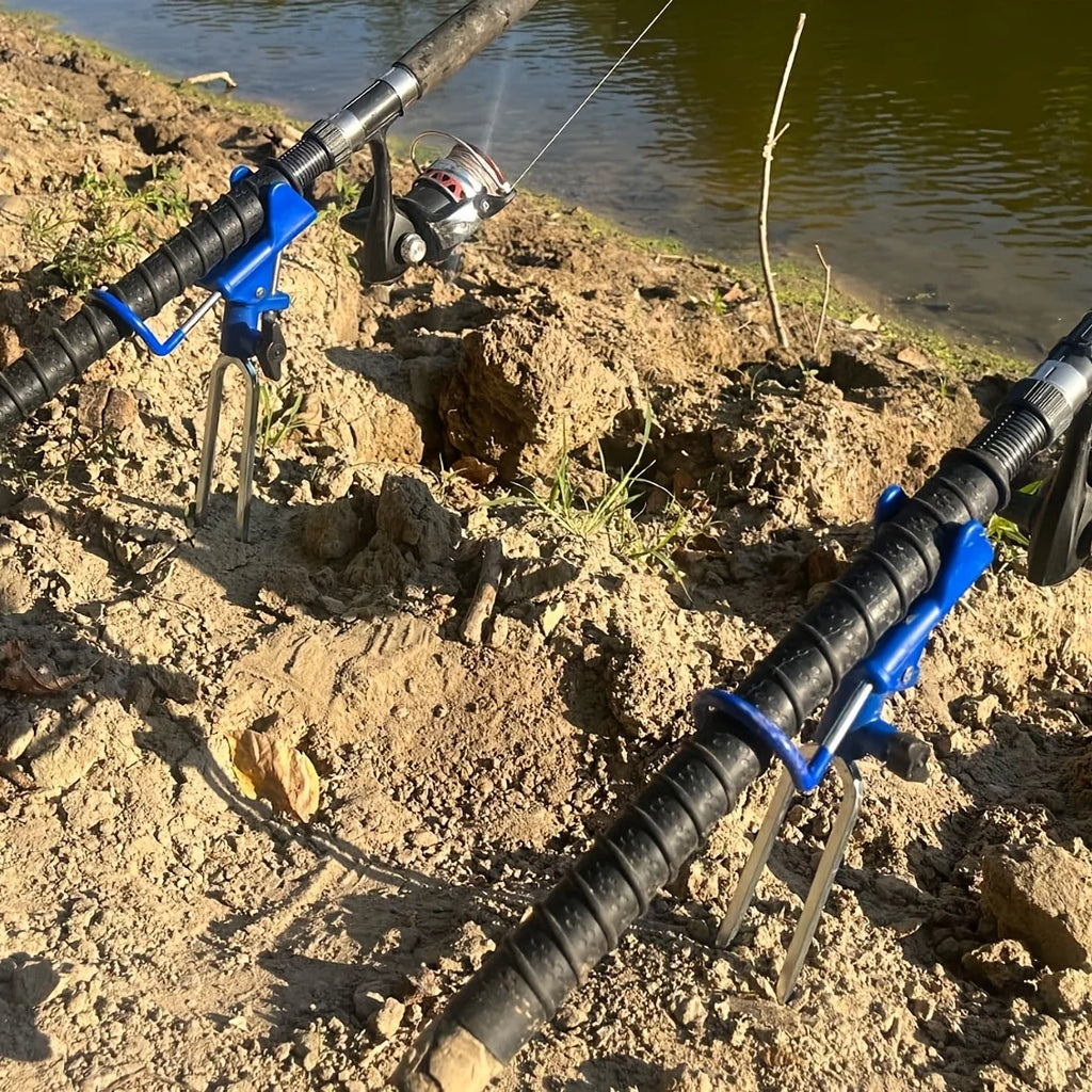 Lot De 2 Porte-Cannes De Pêche En Acier Inoxydable — photo 7